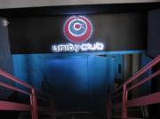 Face en dibond,avec  lettre en éclairage  indirect led